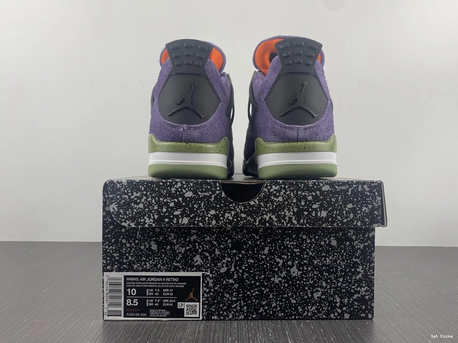 “Canyon AQ9129-500 WMNS 4 Jordan Air Purple” 1013